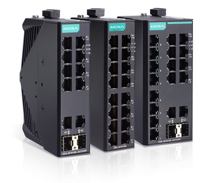 Moxa lanserar ny serie hanteringsfria Ethernet-switchar för enkel utbyggnad av tillförlitliga industrinätverk